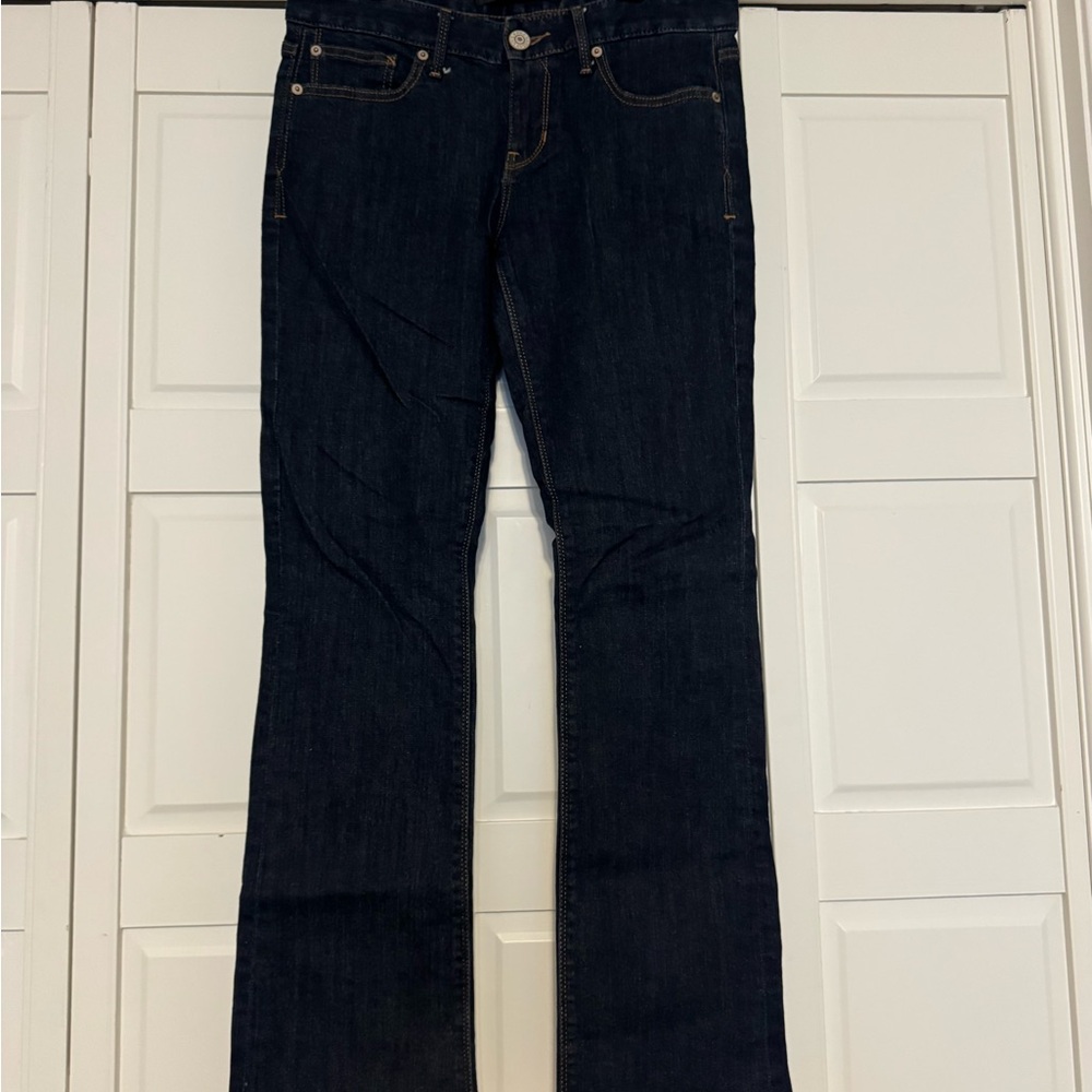 Express Dark Blue Boot Cut Jeans Women’s